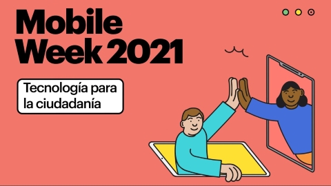 Cartell promocional de la Mobile Week